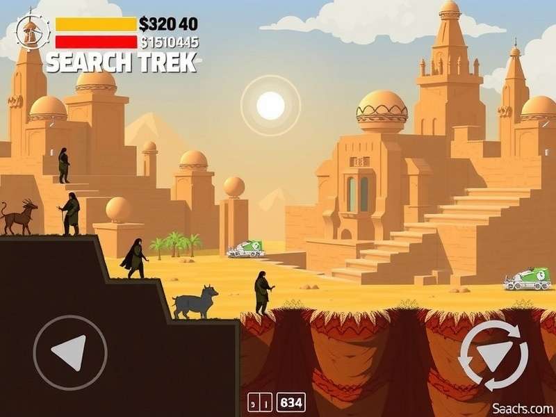 Samosas Search Trek Game Screenshot